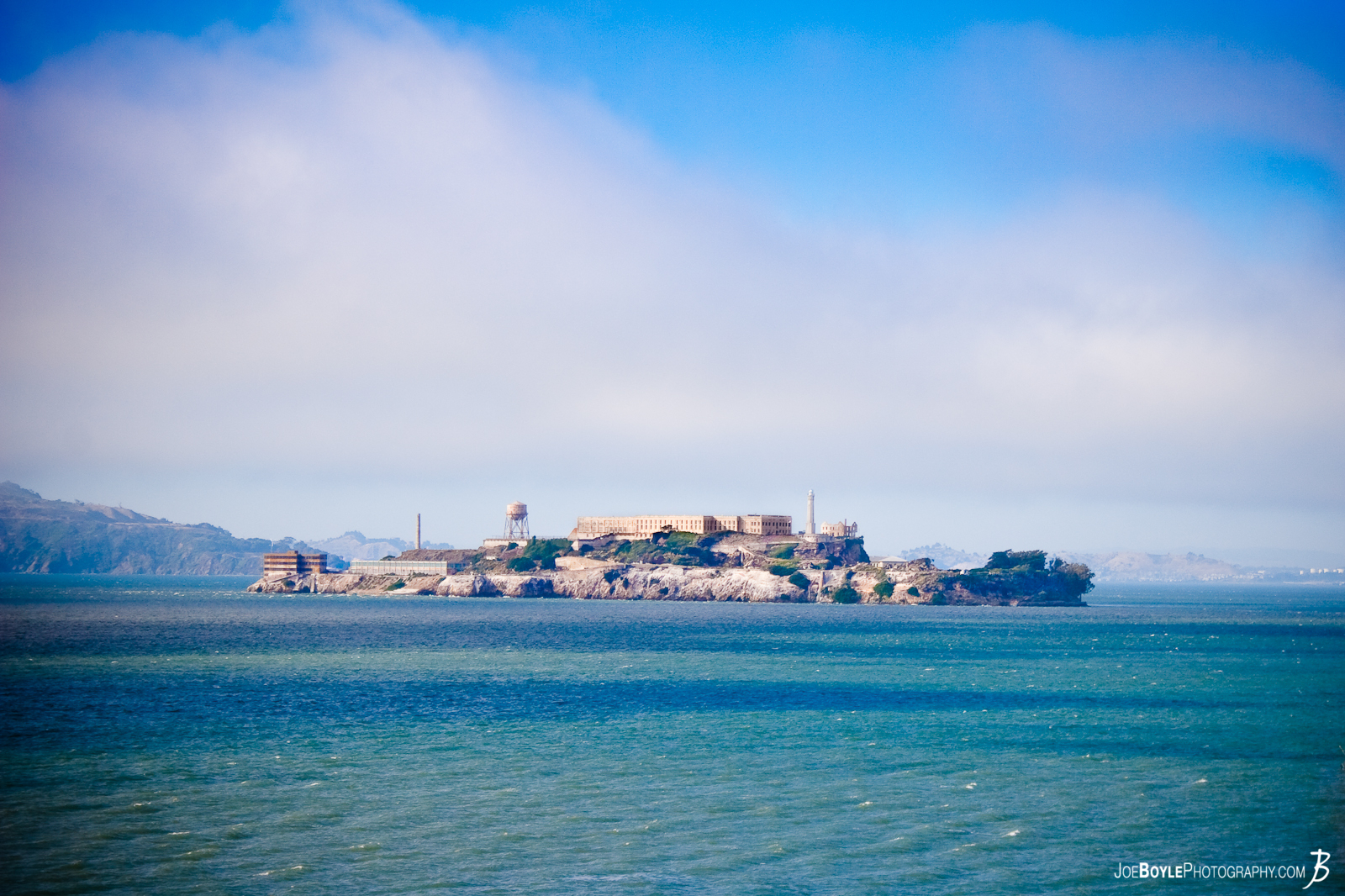  A photo of the infamous prison in San Franciso! I was walking all along the beach that day getting the best shot I could from the main land. All I could think of was Sean Connery and Nicholas Cage from the movie "The Rock". That was a great movie for its time! 