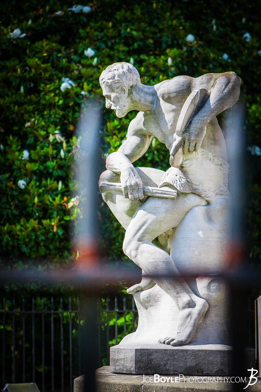  This statue is 1 of 4 statues representing Science, Art, Learning & Industry encircling the "Conquering The Wild Statue" found near the Lion's Bridge, a part of the Mariner's Museum in Virginia. 