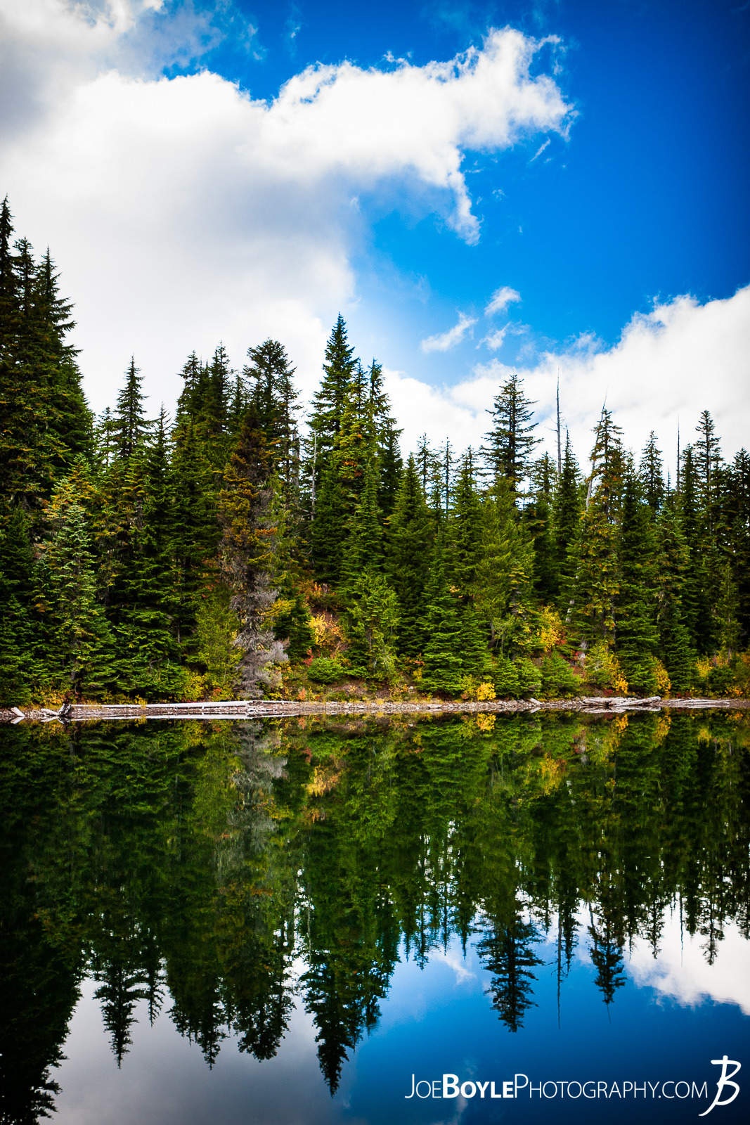 This is one lake amongst the "Golden Lakes". I was able to capture this image as we were filling up our water for the evening. 