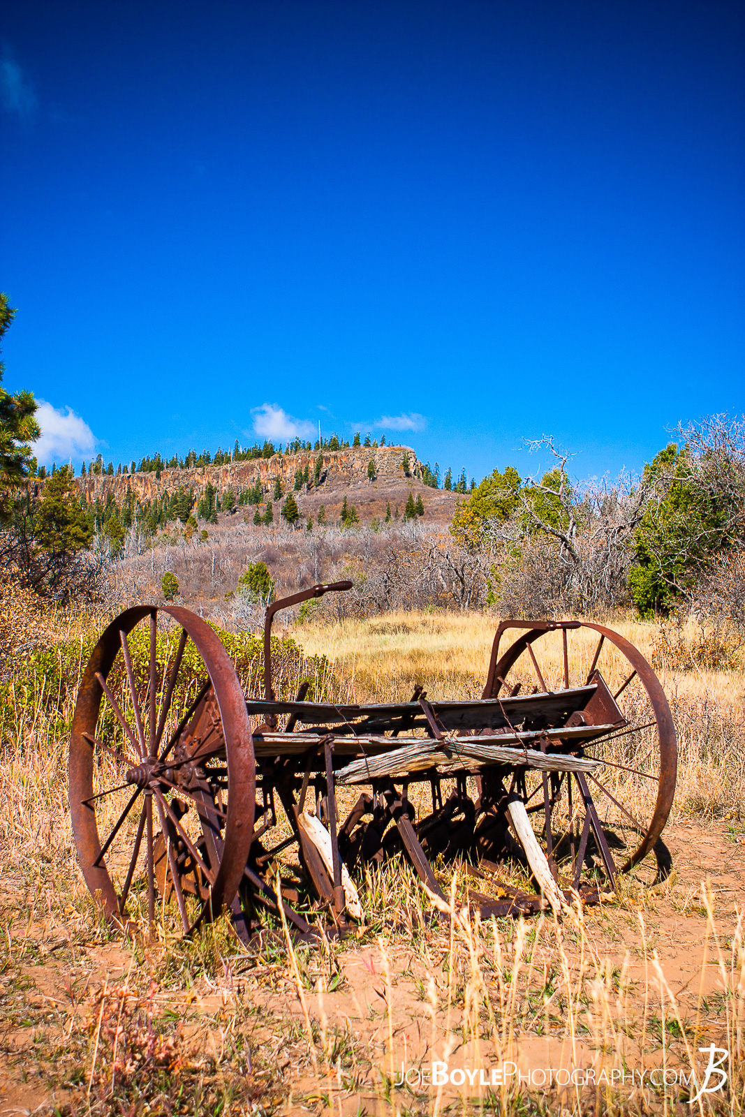  This is a close up photo of abandoned farming equipment on the West Rim Trail in Zion National Park. This was near or on our way to the Lava Point Overlook. I thought it was so strange that this abandoned piece of farming equipment was still here. I'm not sure weather to call it a tractor, a cart, a tiller or a plow but I do wonder at it's story! Who left it behind and why? What did they farm with it and what was life like during the time of it's use? I'm imagining and hoping it was simpler life (yet probably more difficult life speaking of a labor intensive period of time). I hoping it was used in a time where people were more connected to the land and beauty around them in the every day!  Here are some links to more articles and hiking info about the West Rim Trail and hiking trails in Zion National Park and a Map of Zion National Park. 