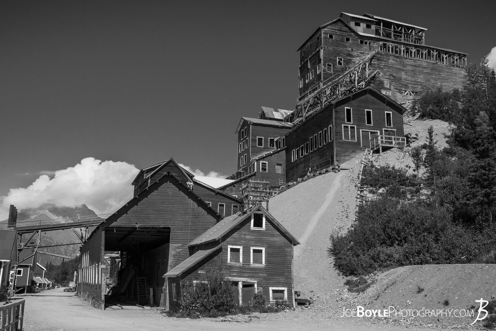  My hiking buddy and myself did some backpacking at Wrangell St. Elias National Park. Here is a photo of the old historic Kennicott copper mine just north of McCarthy. 
