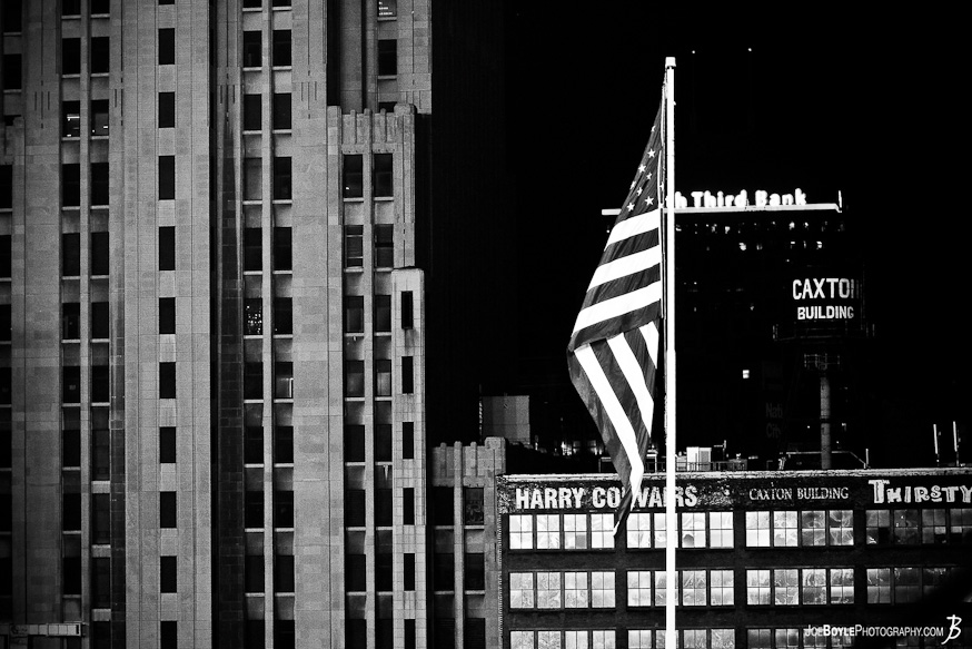 Taken during a Cleveland Indians Baseball game. Go Tribe!