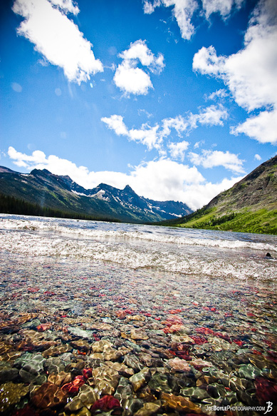 Captured this image of a Lake in Glacier National Park (GNP).