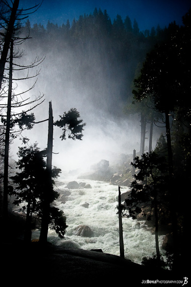 This photo was taken near Vernal Falls