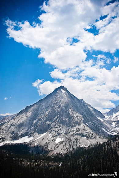 The clouds in this photo gave an intersting pattern of shadows upon the mountain The clouds in this photo gave an intersting pattern of shadows upon the mountain