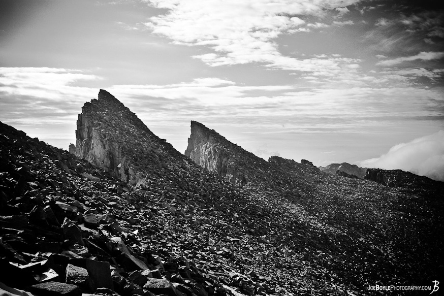 This is a photo coming down from Mt. Whitney. The iconic peaks piercing into the sky. This is a photo coming down from Mt. Whitney. The iconic peaks piercing into the sky.