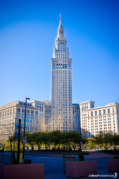 I took this photo of the Terminal Tower on a nice, warm, sunny day! I took this photo of the Terminal Tower on a nice, warm, sunny day!
