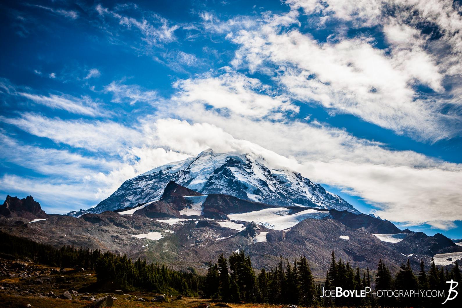 mount-rainier-from-spray-park-trail-with-trees-and-clouds