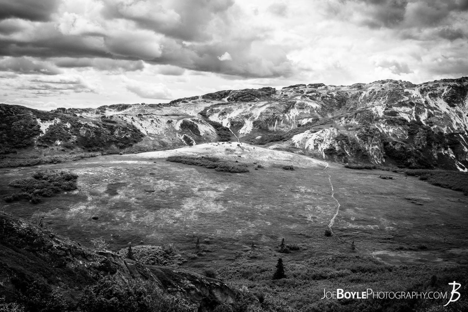 mountain-landscape-with-trail-path-black-white