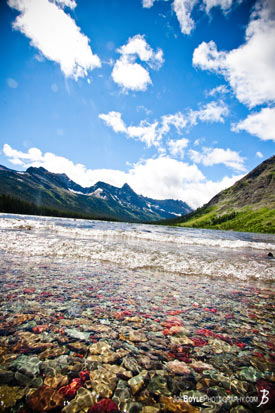 Lake in Glacier National Park