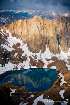 Mountain Reflection - Near Mt. Whitney on the John Muir Trail